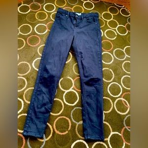 EUC TOP SHOP moto Jamie black jeans